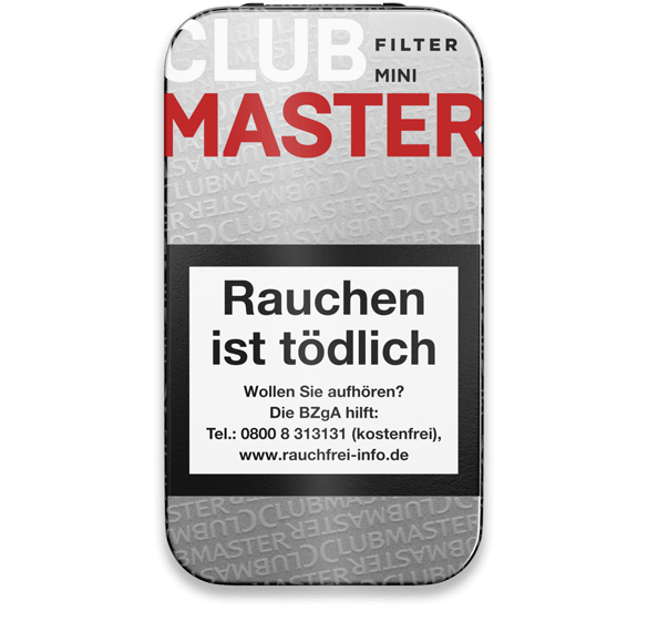 CLUBMASTER Mini Filter Red 5er-Verpackung