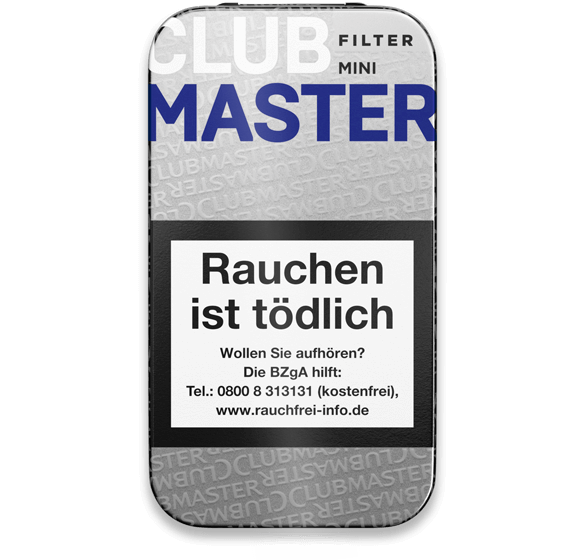 CLUBMASTER Mini Filter Blue 5er-Verpackung
