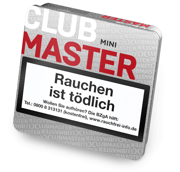 CLUBMASTER Mini Red Verpackung Perspektive