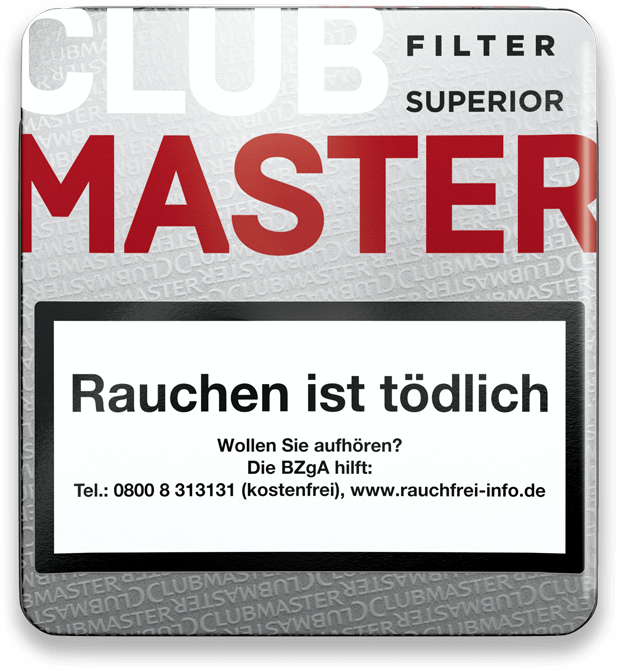 CLUBMASTER Superior Filter Red